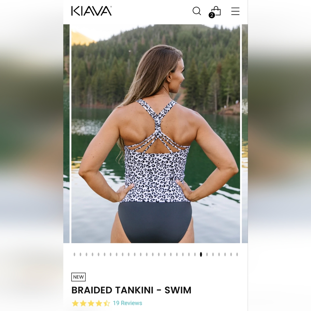 Kiava Swim Braided Tankini